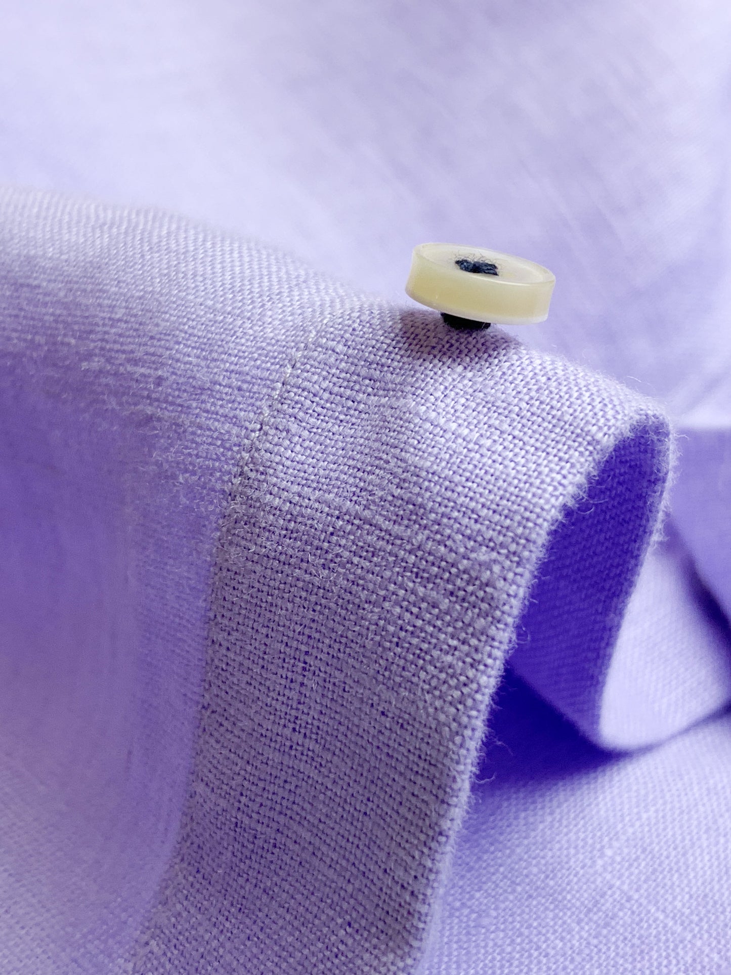 Men Linen Shirt - Purple