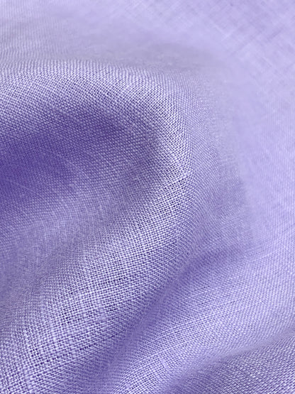 Men Linen Shirt - Purple