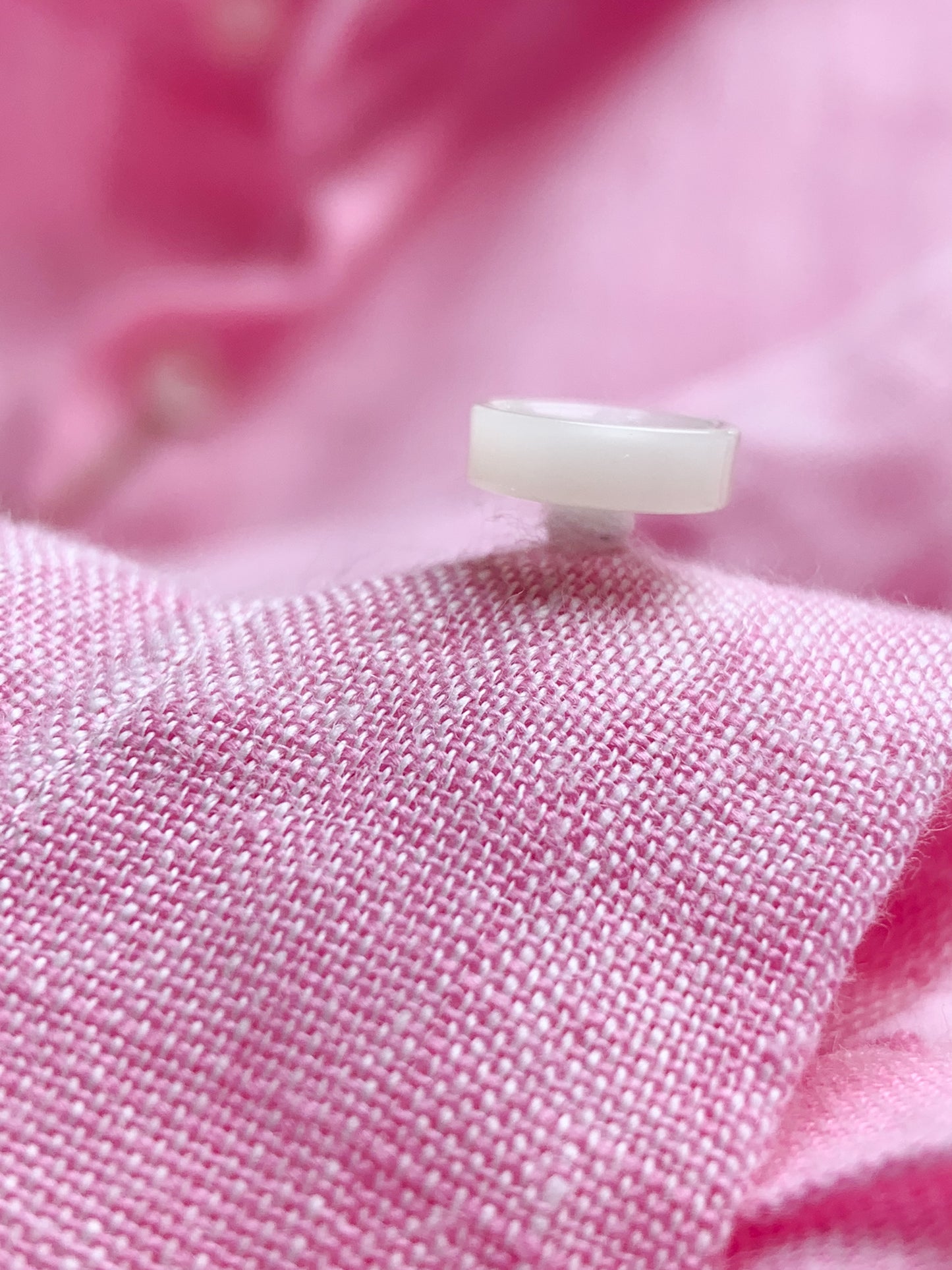 Men Linen Shirt - Light Pink