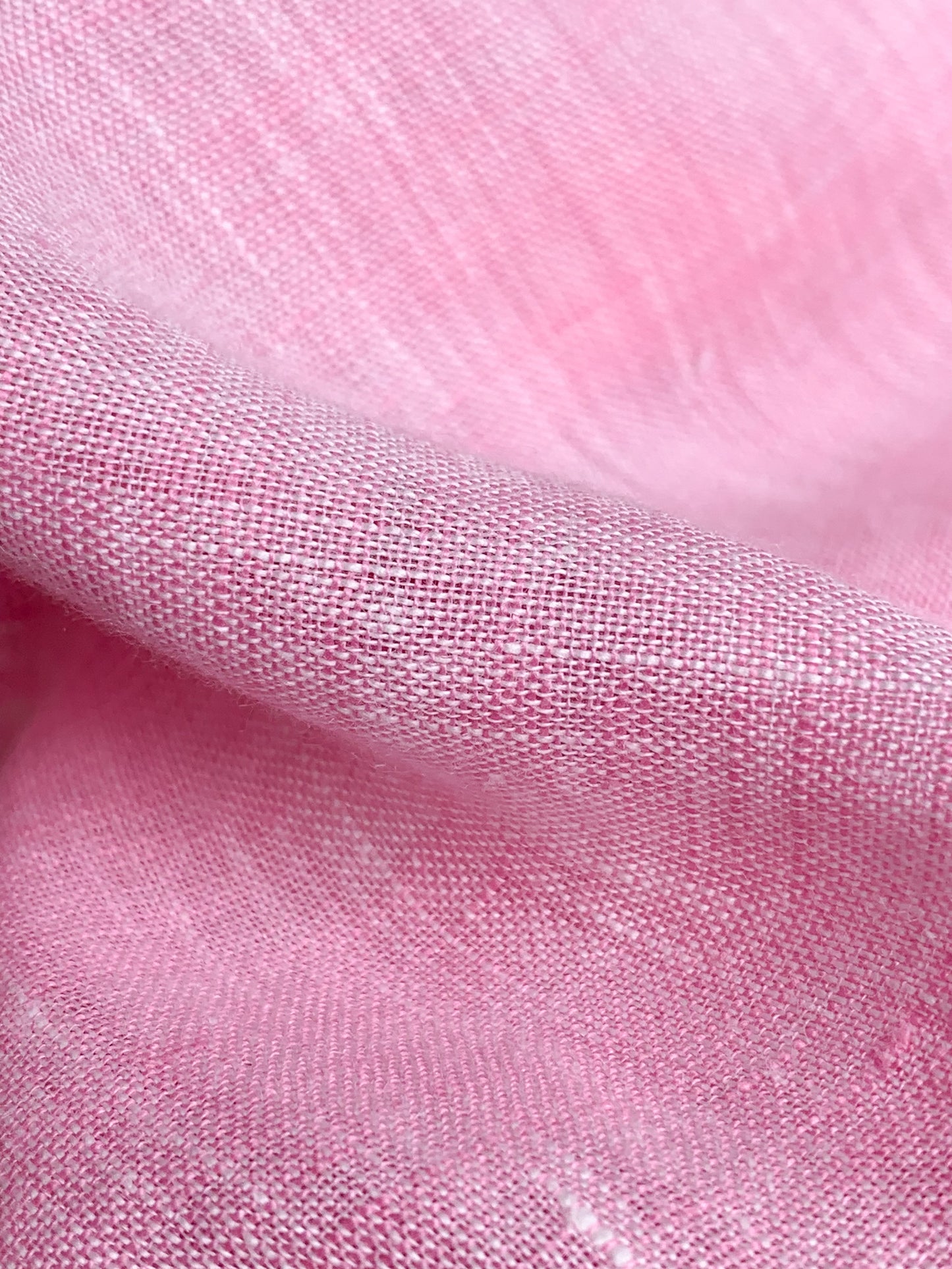 Women Linen Shirt - Light Pink