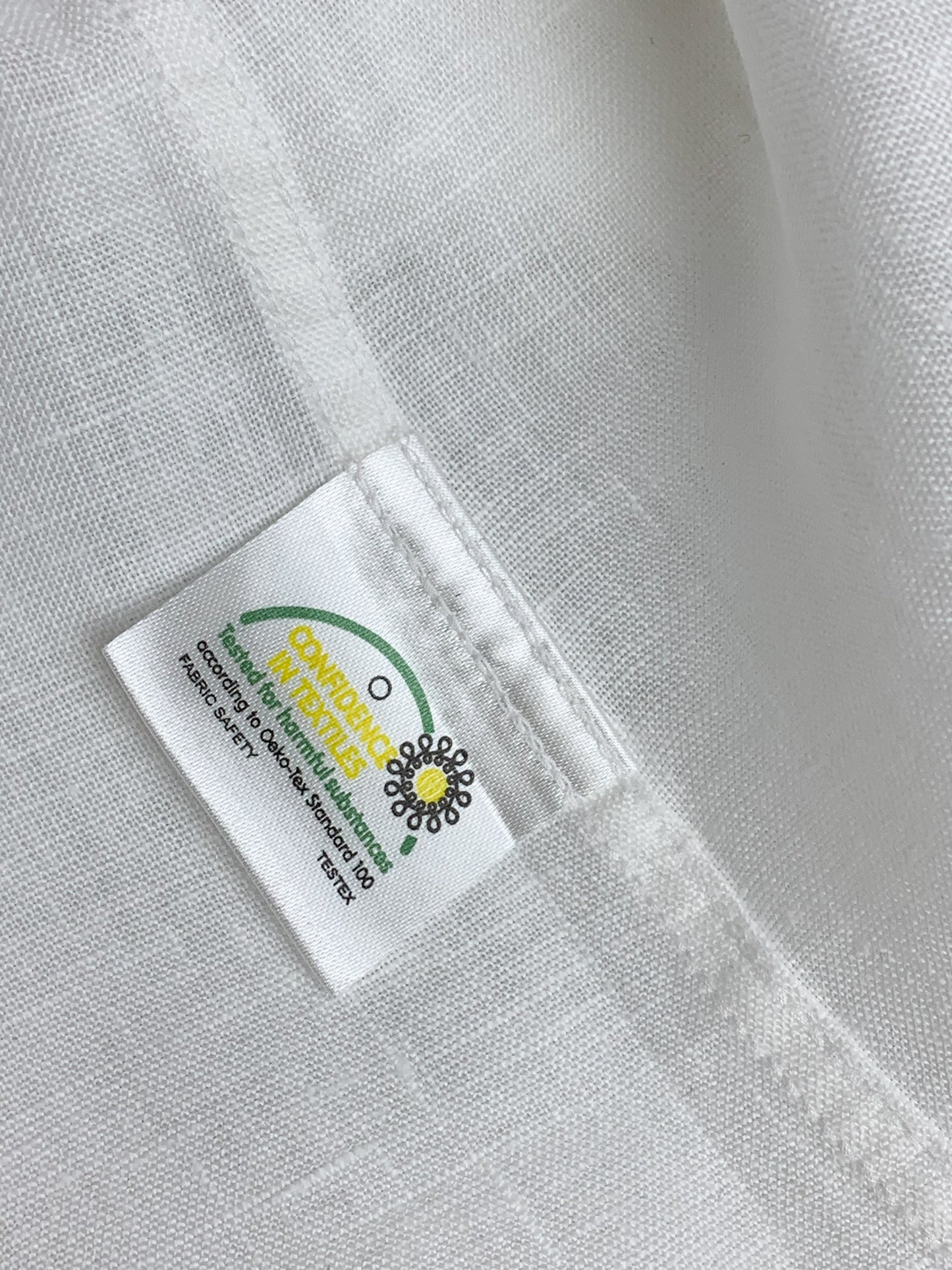 Men Linen Shirt - White