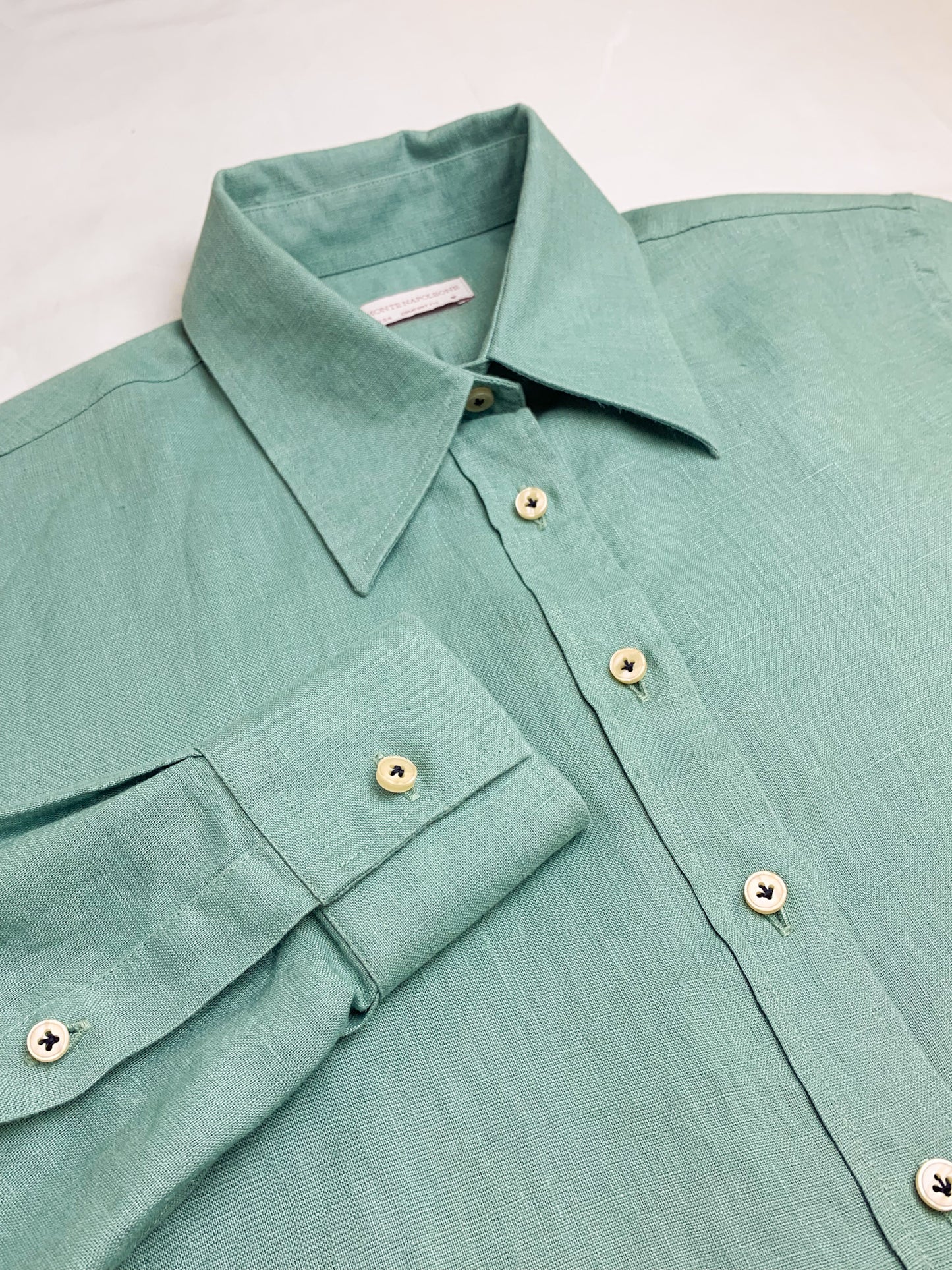 Women Linen Shirt - Mint