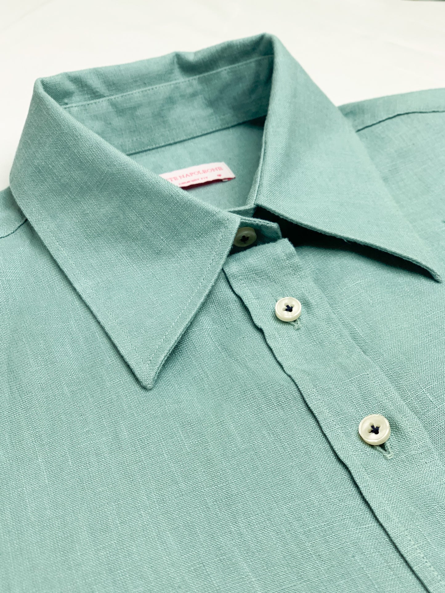 Women Linen Shirt - Mint