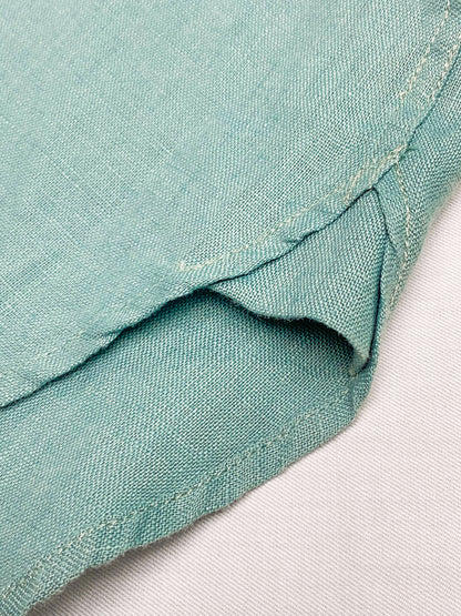 Women Linen Shirt - Mint