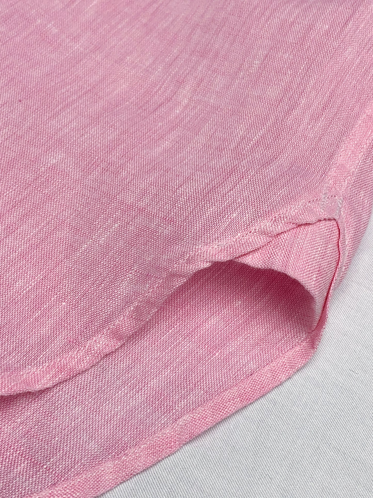 Women Linen Shirt - Light Pink